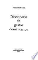 Diccionario de gestos dominicanos