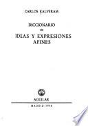 Diccionario de ideas y expresiones afines
