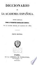 Diccionario de la Academie Española