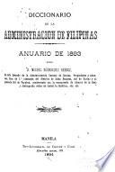 Diccionario de la administración de Filipinas