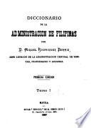 Diccionario de la administración de Filipinas