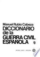 Diccionario de la guerra civil española