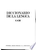 Diccionario de la lengua: C, Ch