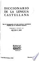 Diccionario de la lengua castellana, con la incorporación del más moderno vocabulario adoptado por la Academia Española