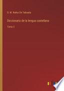 Diccionario de la lengua castellana