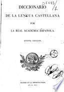 Diccionario de la lengua castellana