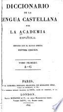 Diccionario de la lengua castellana por la Academia española: A-G
