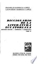 Diccionario de la literatura ecuatoriana