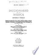 Diccionario de la música