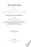 Diccionario de la música técnico, histórico, bio-bibliográfico