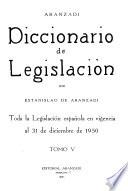 Diccionario de legislación