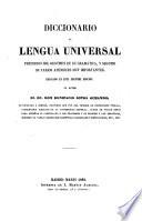 Diccionario de lengua universal