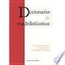 Diccionario de madrileñismos