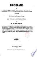 Diccionario de materia mercantil, industrial y agrícola, que contiene la indicación, la descripción y los usos de todas las mercancías