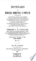 Diccionario de Medicina domestica e popular, etc