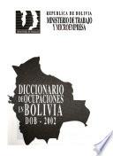 Diccionario de ocupaciones en Bolivia