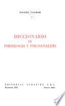 Diccionario de psicología y psicoanálisis