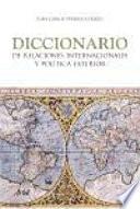 Diccionario de relaciones internacionales y política exterior