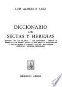 Diccionario de sectas y herejías