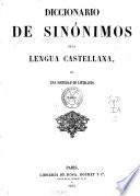 Diccionario de sinónimos de la lengua castellana