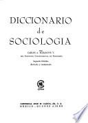 Diccionario de sociología