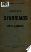 Diccionario de synónymos da lingua portugueza
