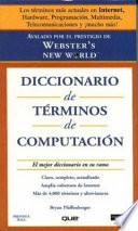 Diccionario de términos de computación