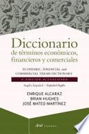 Diccionario de términos económicos, financieros y comerciales
