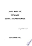 Diccionario de términos iberolatinoamericanos