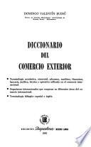 Diccionario del comercio exterior