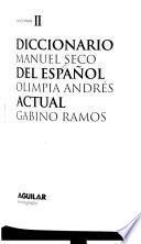 Diccionario del español actual: G-Z