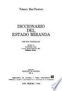 Diccionario del Estado Miranda