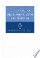 Diccionario del habla de los argentinos