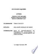Diccionario del idioma Kaqchikel
