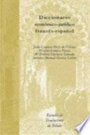 Diccionario económico-jurídico francés-español