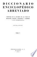 Diccionario enciclopédico abreviado