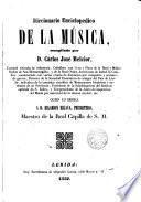 Diccionario enciclopédico de la música