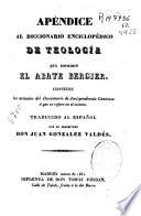 Diccionario enciclopédico de teología
