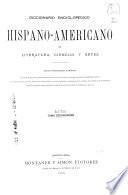 Diccionario enciclopedico hispano-americano de literatura, ciencias y artes