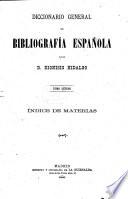 Diccionario general de bibliografía española