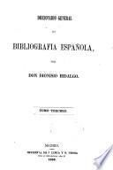 Diccionario general de bibliografía española