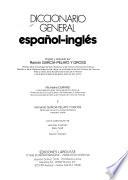 Diccionario general español-inglés