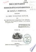 Diccionario geográfico-estadístico de España y Portugal: (492 p., 2 map. pleg.)