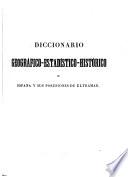 Diccionario geográfico-estadístico-histórico de España y sus posesiones de ultramar: Arr-Bar