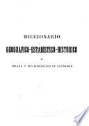 Diccionario geográfico-estadístico-histórico de España y sus posesiones de ultramar: Bar-Buz