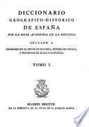 Diccionario geográfico-histórico de España