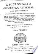 Diccionario geografico universal