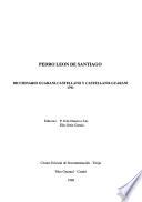 Diccionario guaraní-castellano y castellano-guaraní 1791