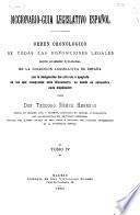 Diccionario-guía legislativo español