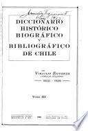 Diccionario histórico, biográfico y bibliográfico de Chile